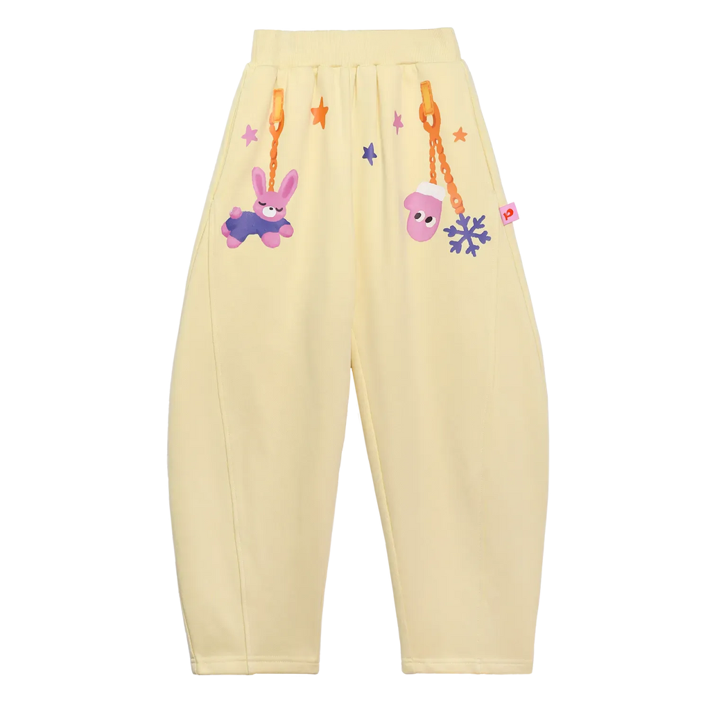 Poco Blush Bunny Swing Banana Pants Yellow