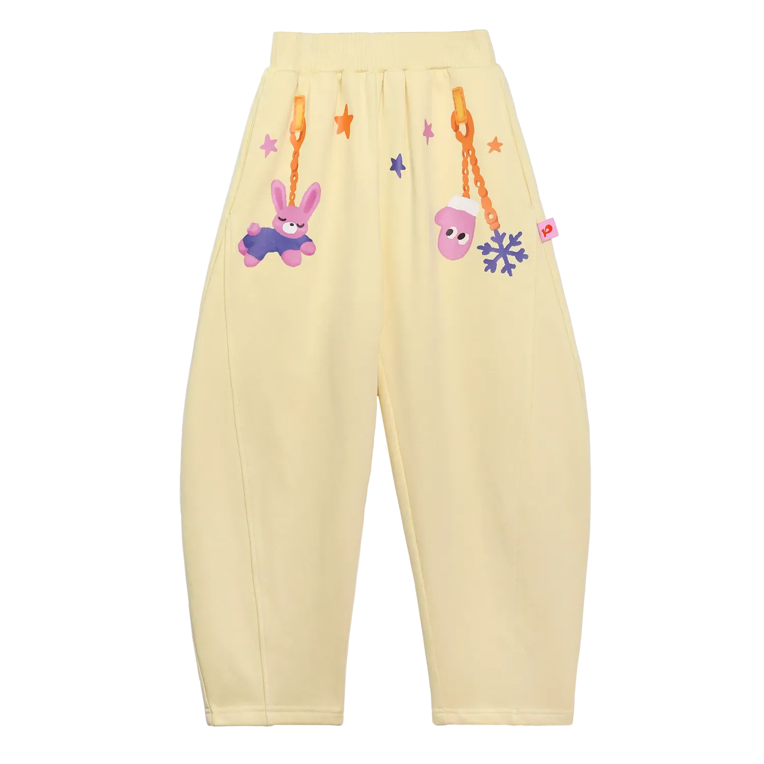 Poco Blush Bunny Swing Banana Pants Yellow