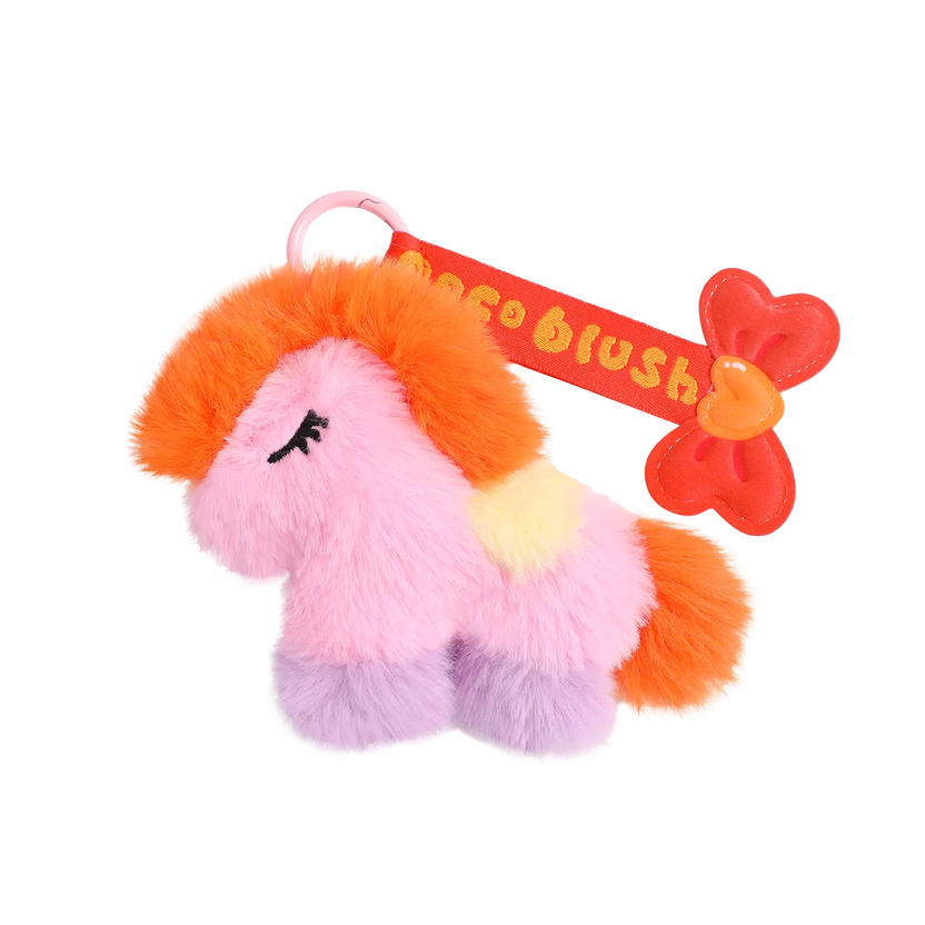 Plush Pony Bag Charm by Poco Blush