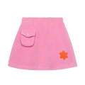 Poco Blush Little Snowflake Sherpa Skirt Pink