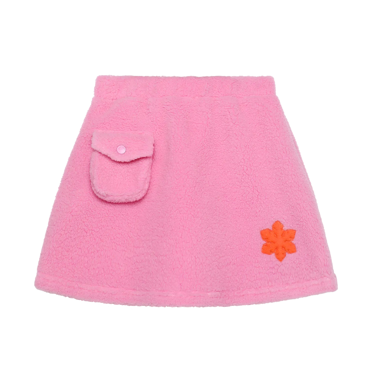 Little Snowflake Sherpa Skirt by Poco Blush, image 2