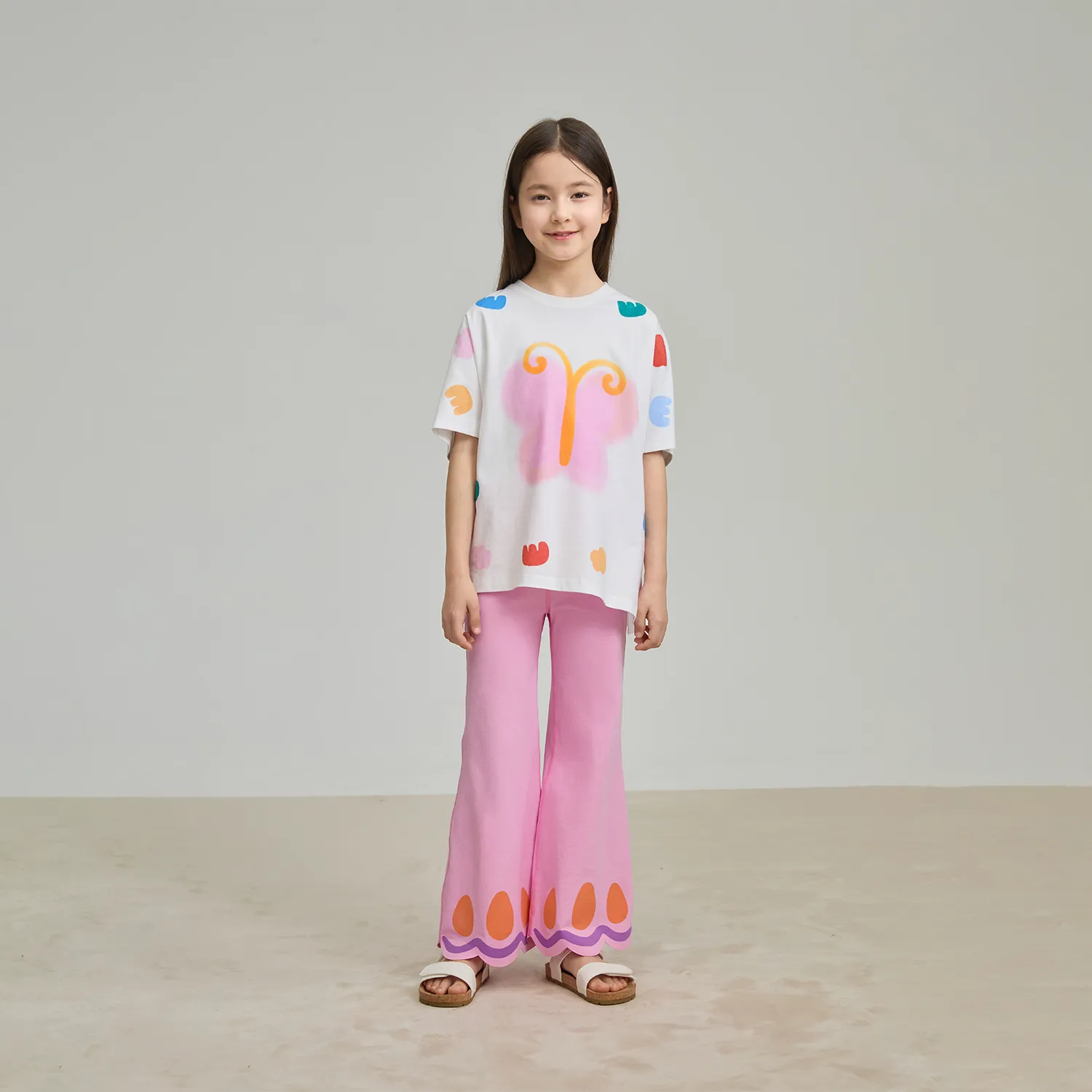 Poco Blush Butterfly Breeze Graphic Tee
