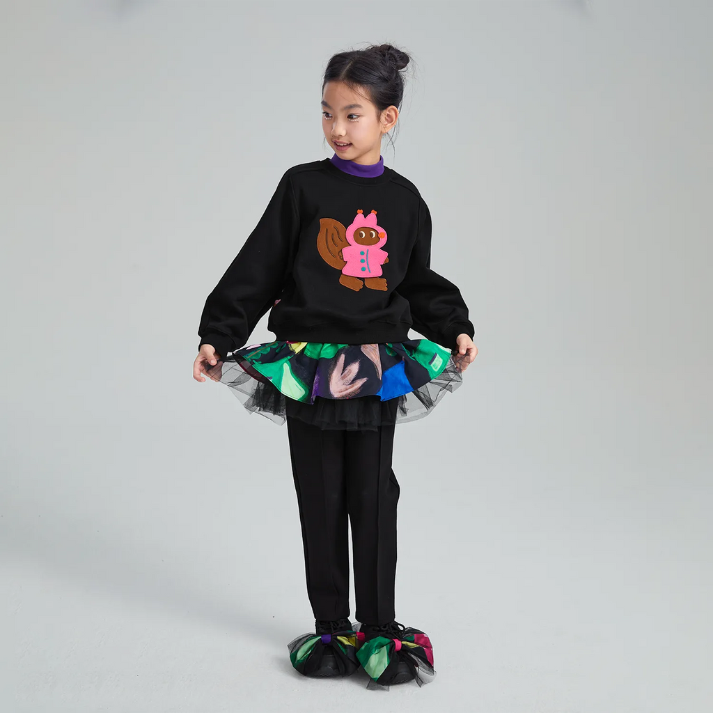 Poco Blush Squirrel Warrior Mesh Pants