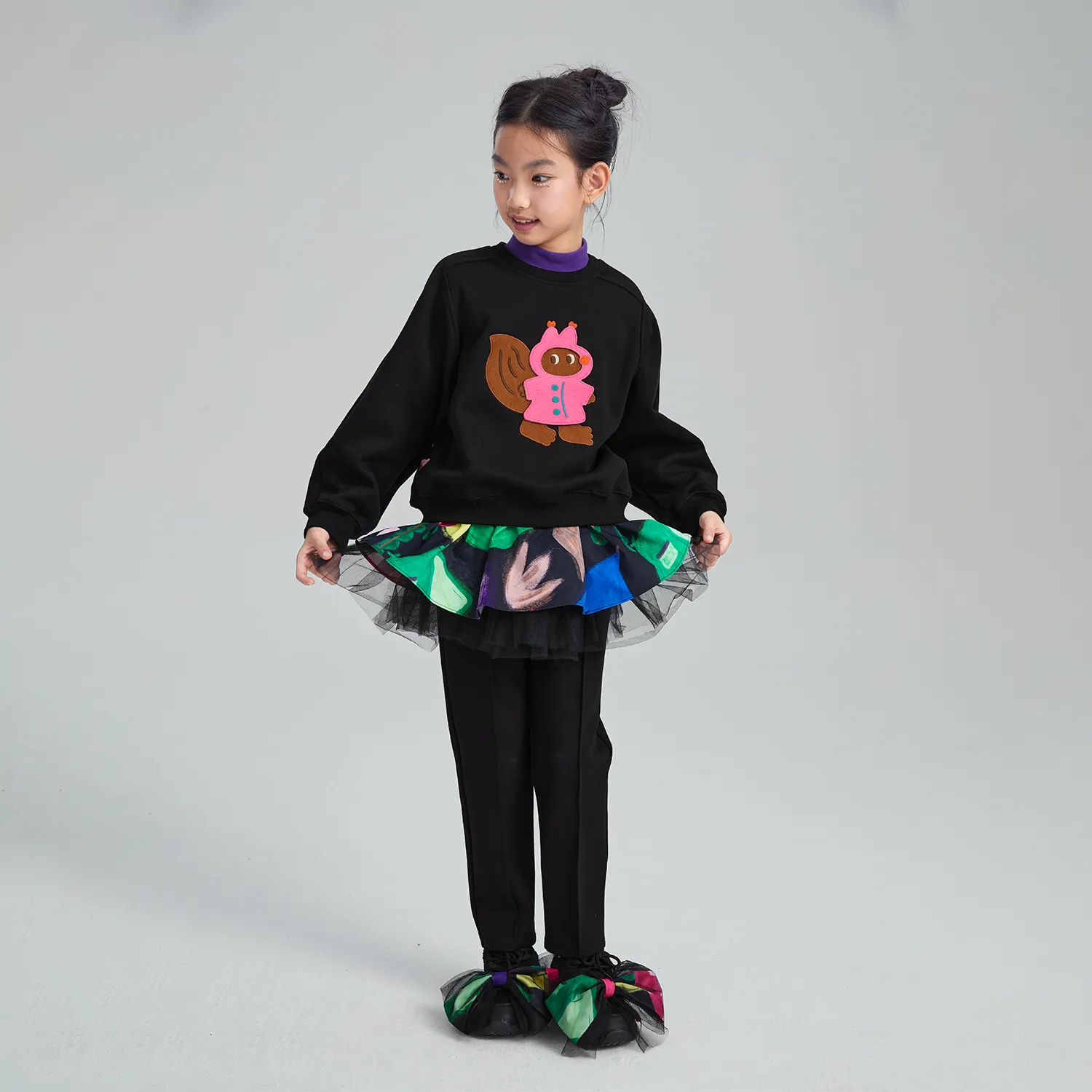 Poco Blush Squirrel Warrior Mesh Pants