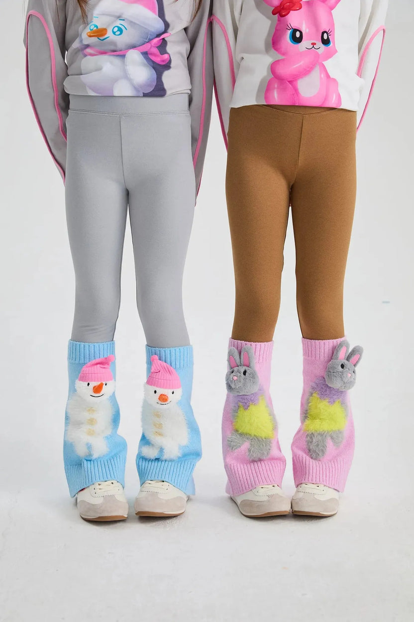 Snow Child Removable Socks Leggings by Poco Blush, image 4