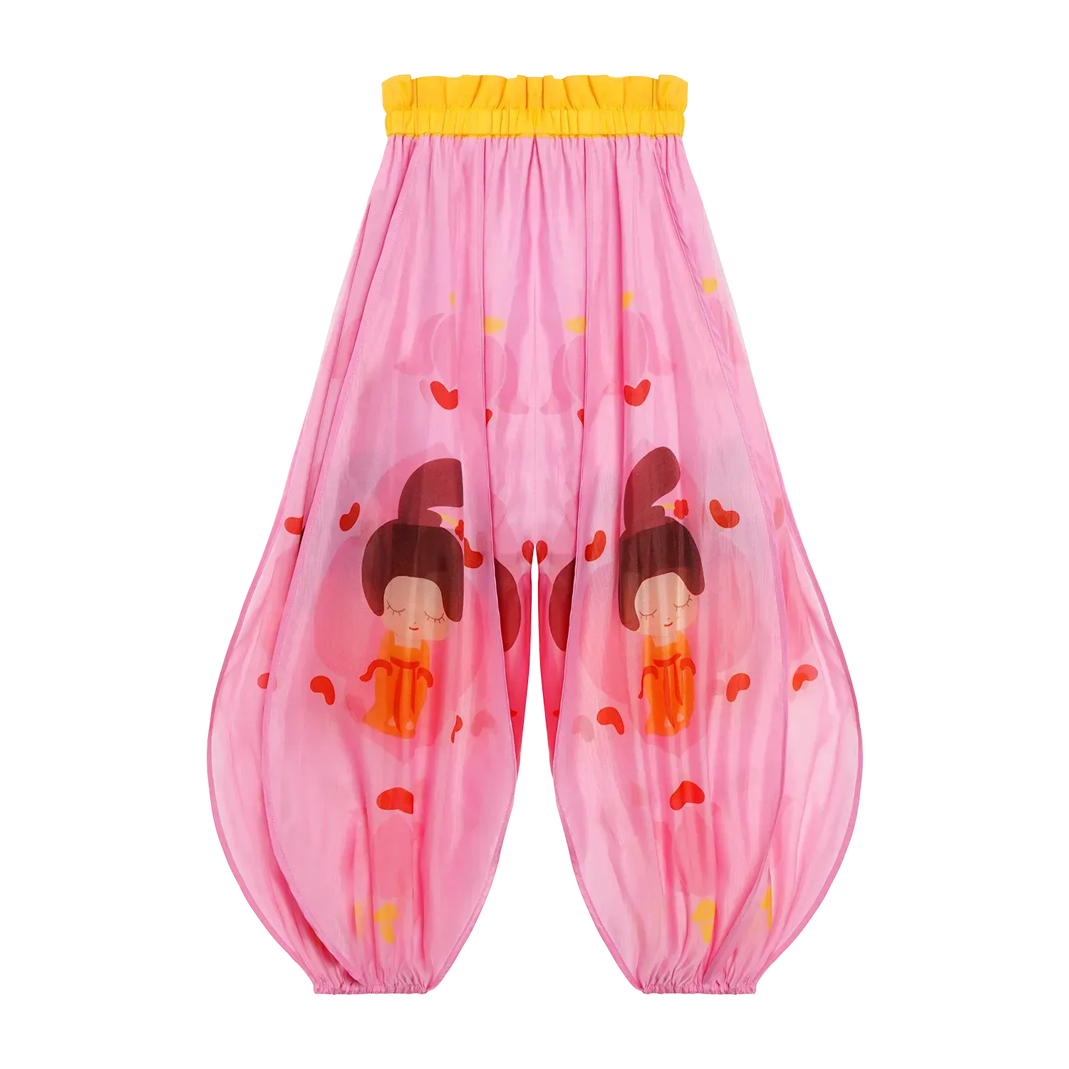 Poco Blush Lotus Lantern Puff Pants