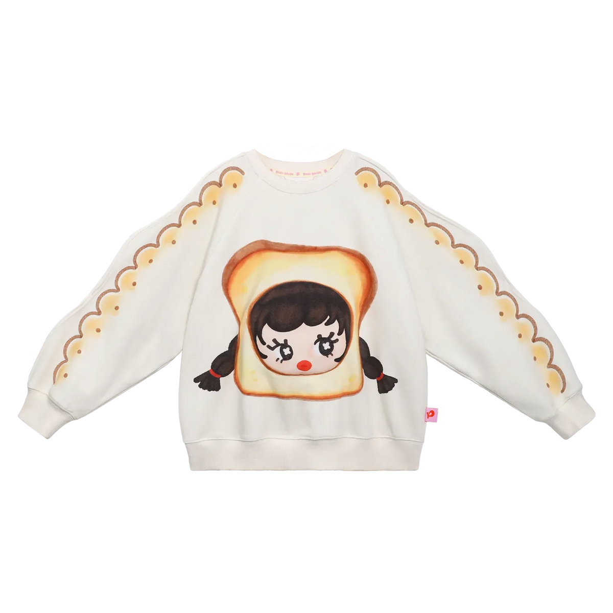Poco Blush Soft Toast Girl Padded Sweatshirt