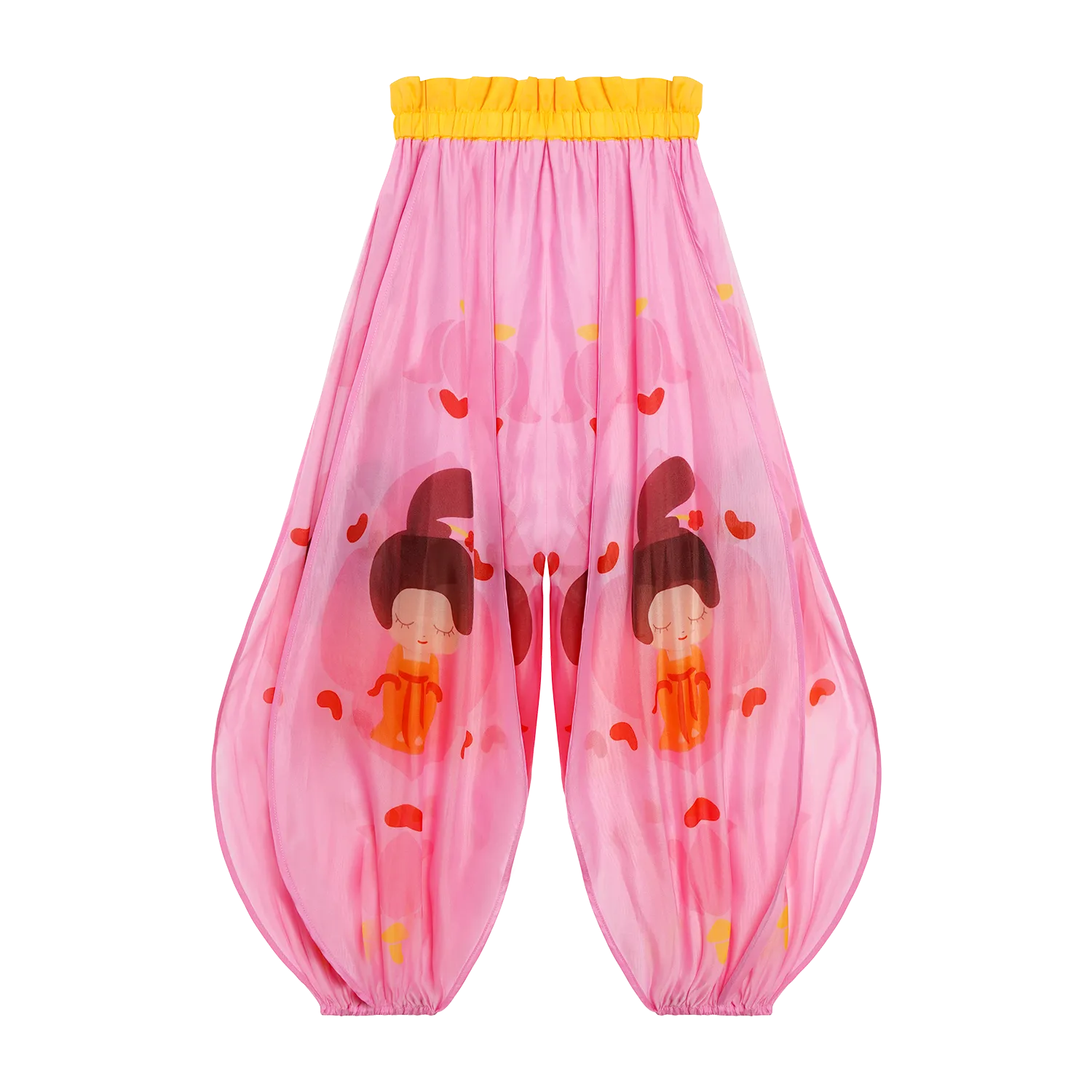 Poco Blush Lotus Lantern Puff Pants