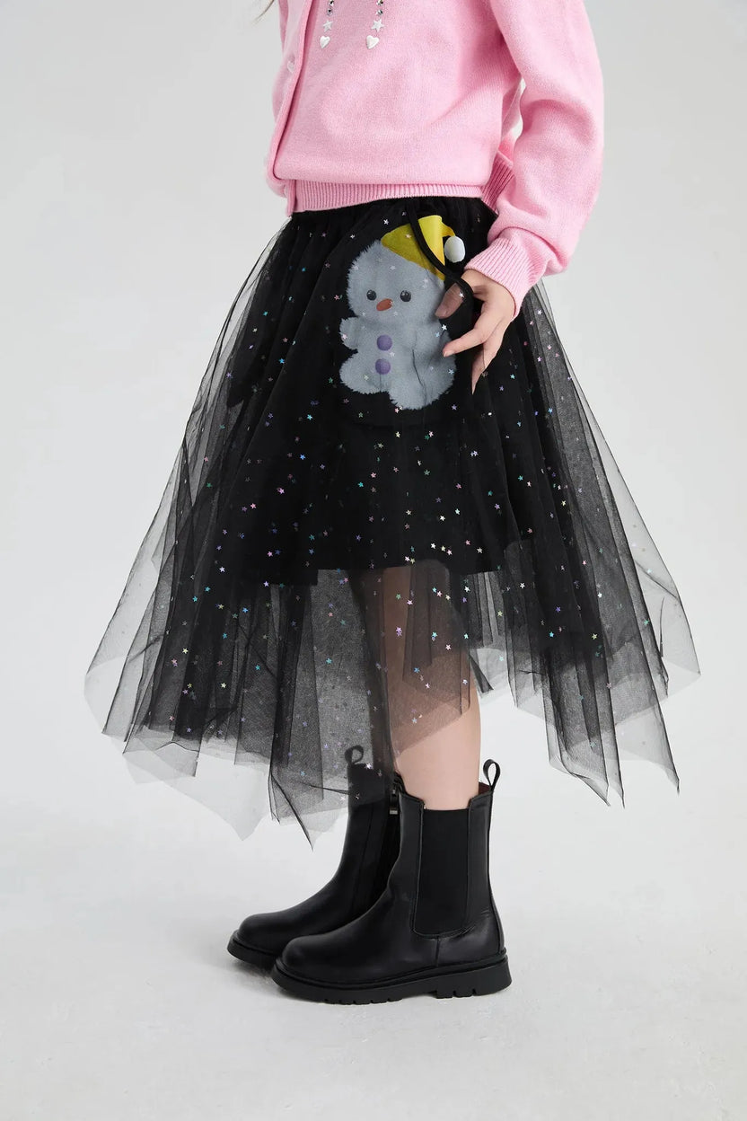 Starry Tulle Sequin Skirt by Poco Blush, image 5