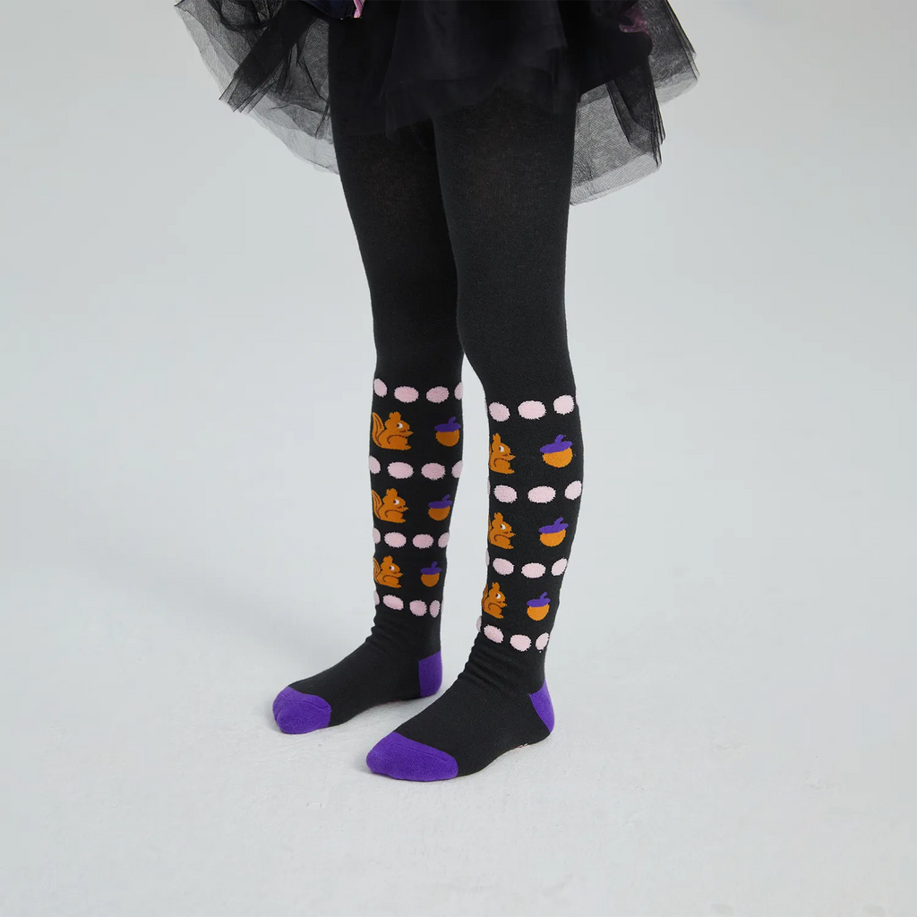 Poco Blush Squirrel Warrior Knit Tights