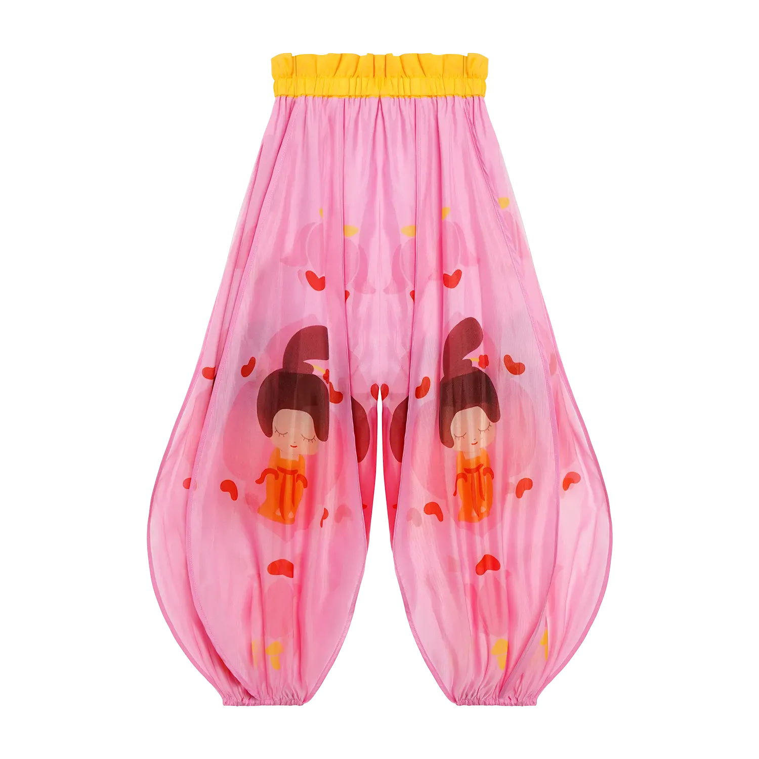 Poco Blush Lotus Lantern Puff Pants