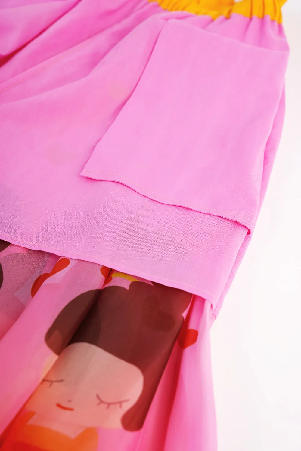 Poco Blush Lotus Lantern Puff Pants