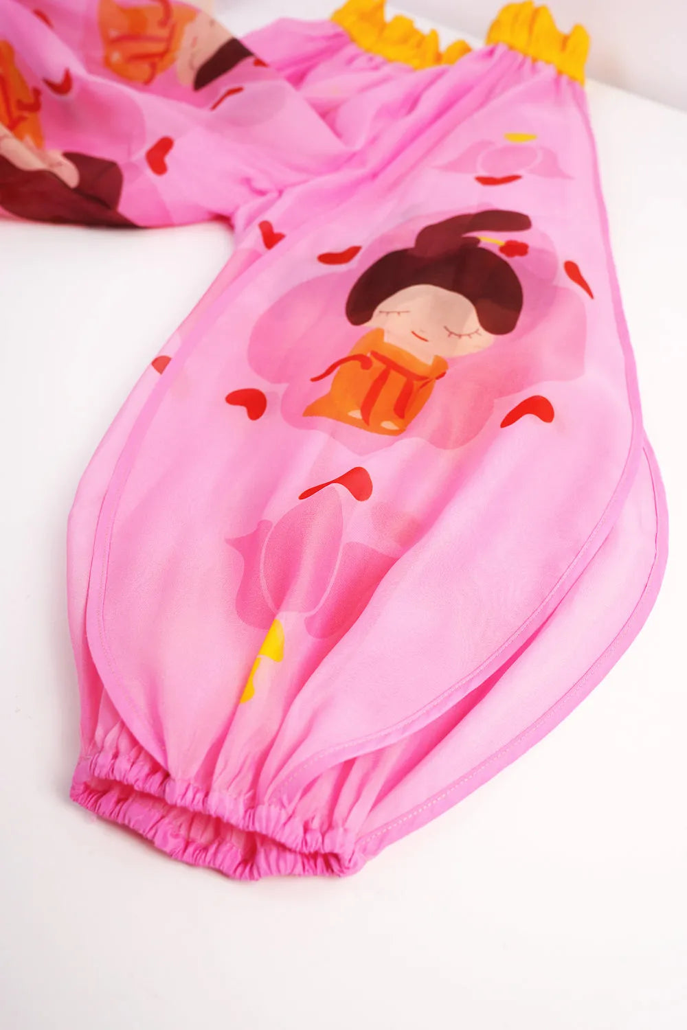 Poco Blush Lotus Lantern Puff Pants