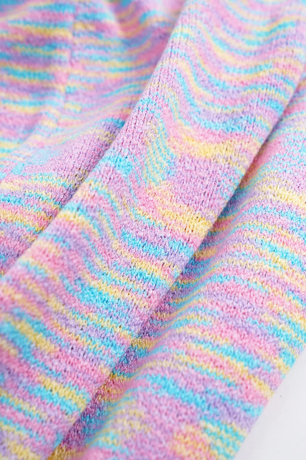 Poco Blush Mermaid Tail Knit Pants