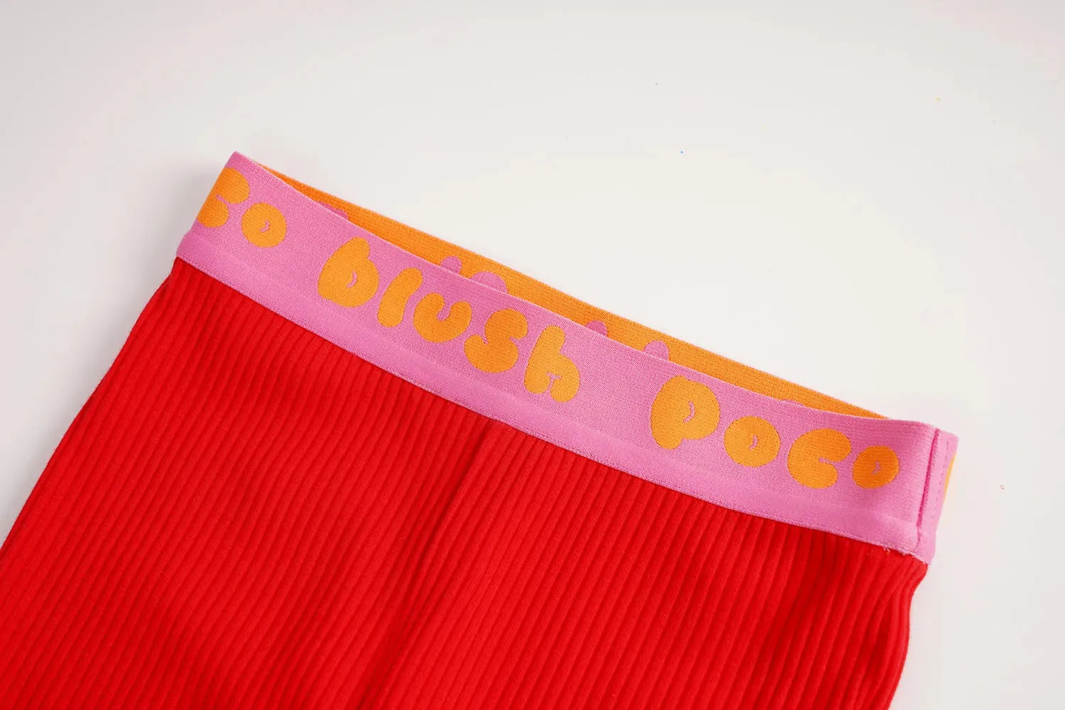 Poco Blush Lotus Mesh Flare Pants