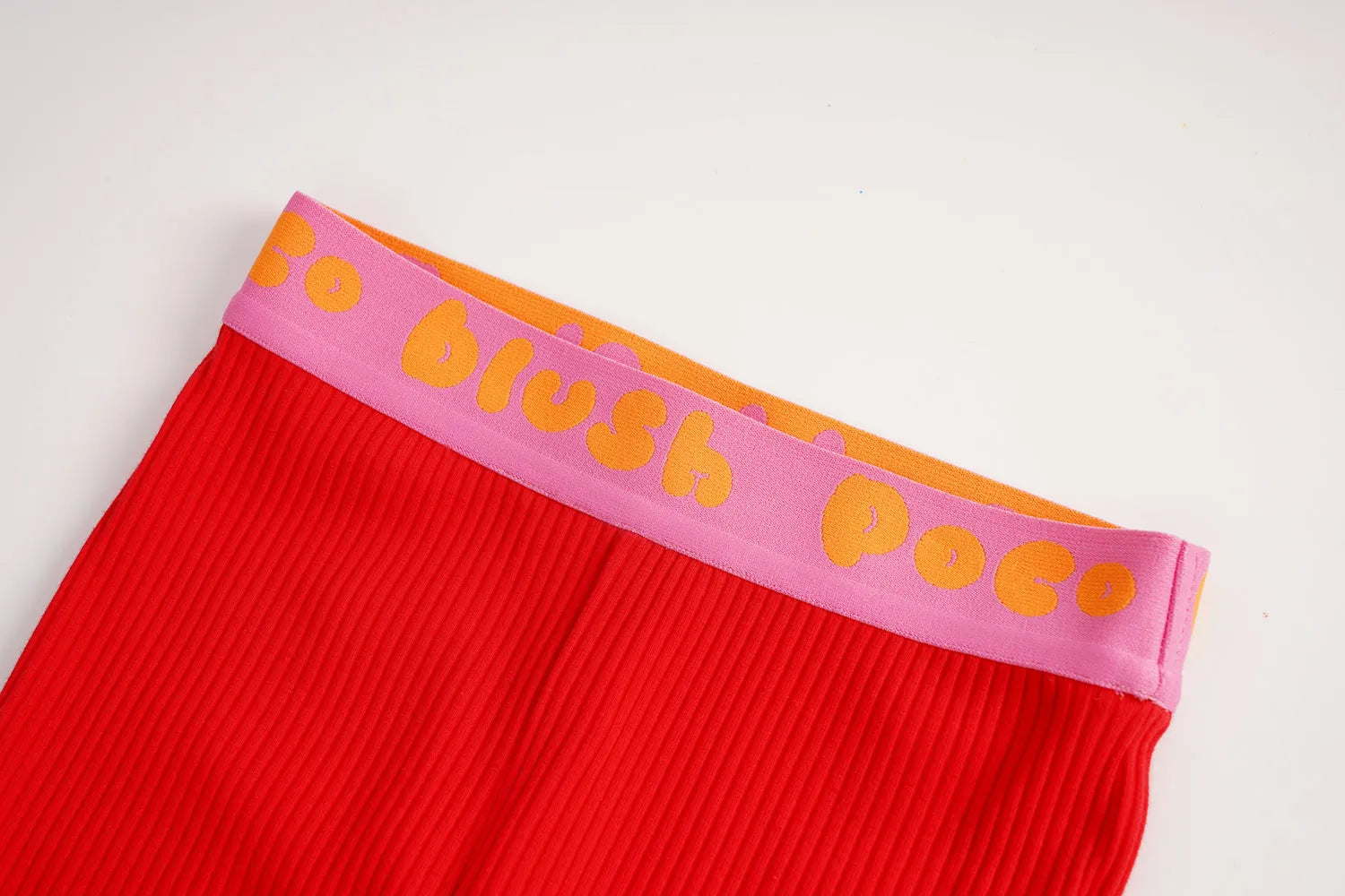 Poco Blush Lotus Mesh Flare Pants
