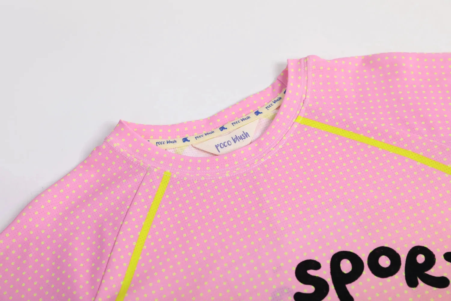 Poco Blush Longline Ribbon Panda Sport Dress
