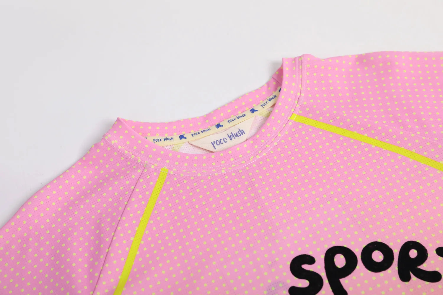 Poco Blush Longline Ribbon Panda Sport Dress