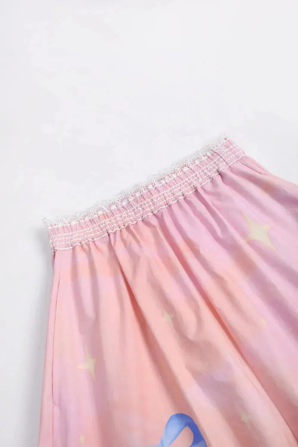 Poco Blush Swan Print Breezy Anti-Mosquito Pants