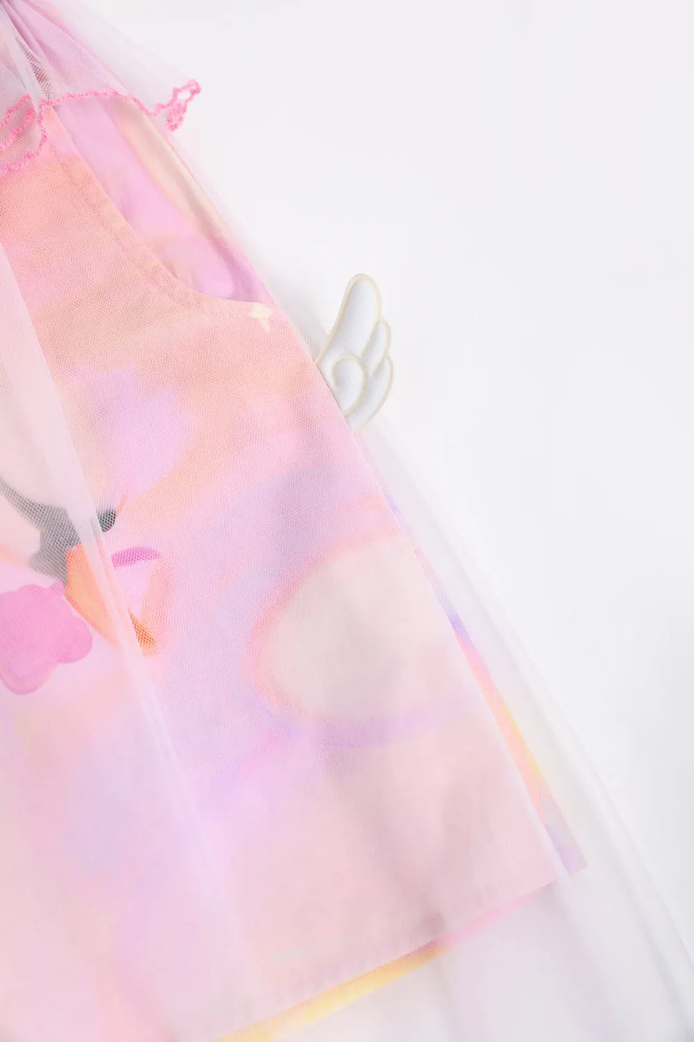 Poco Blush Swan Mesh Overlay Anti-Mosquito Pants