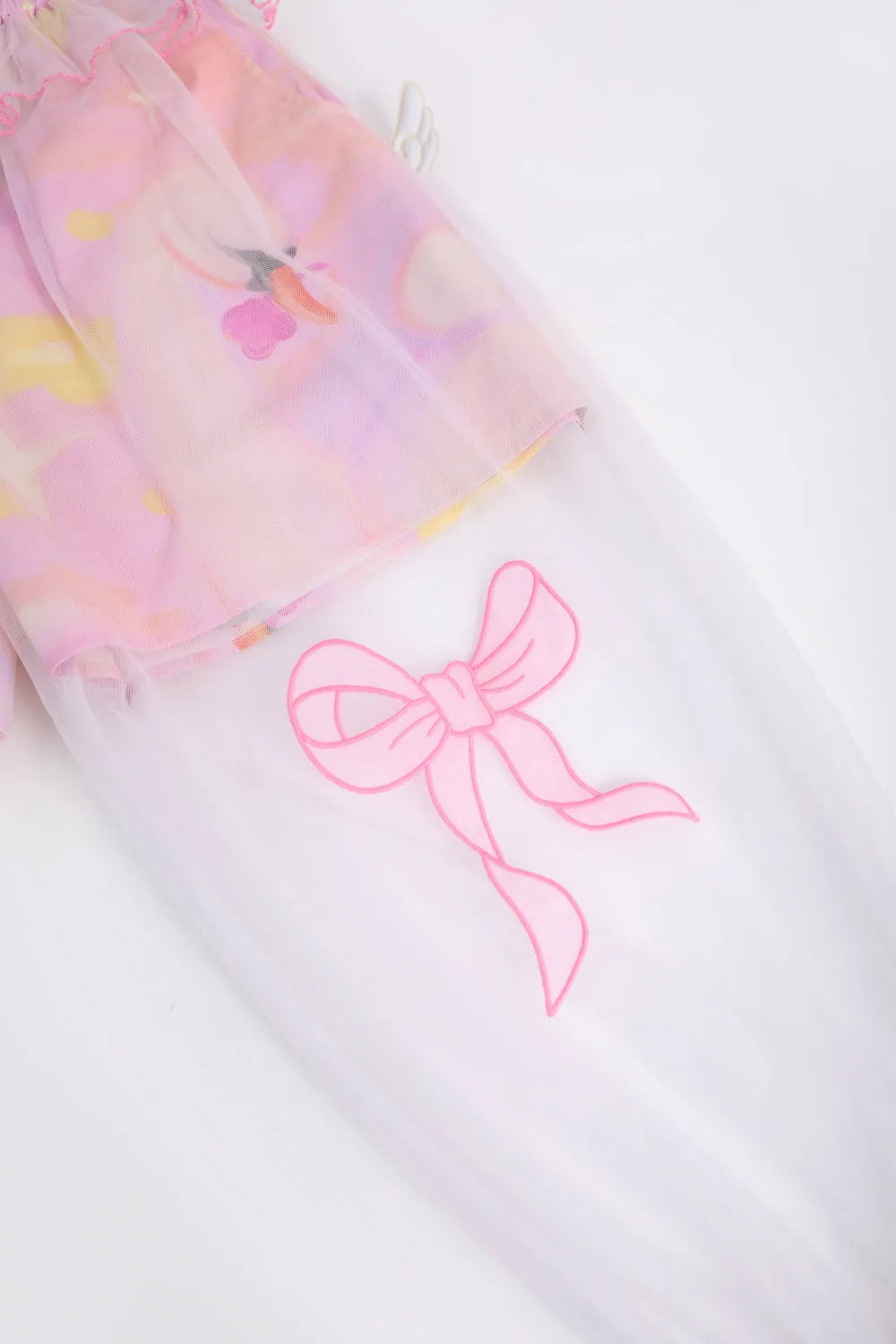 Poco Blush Swan Mesh Overlay Anti-Mosquito Pants
