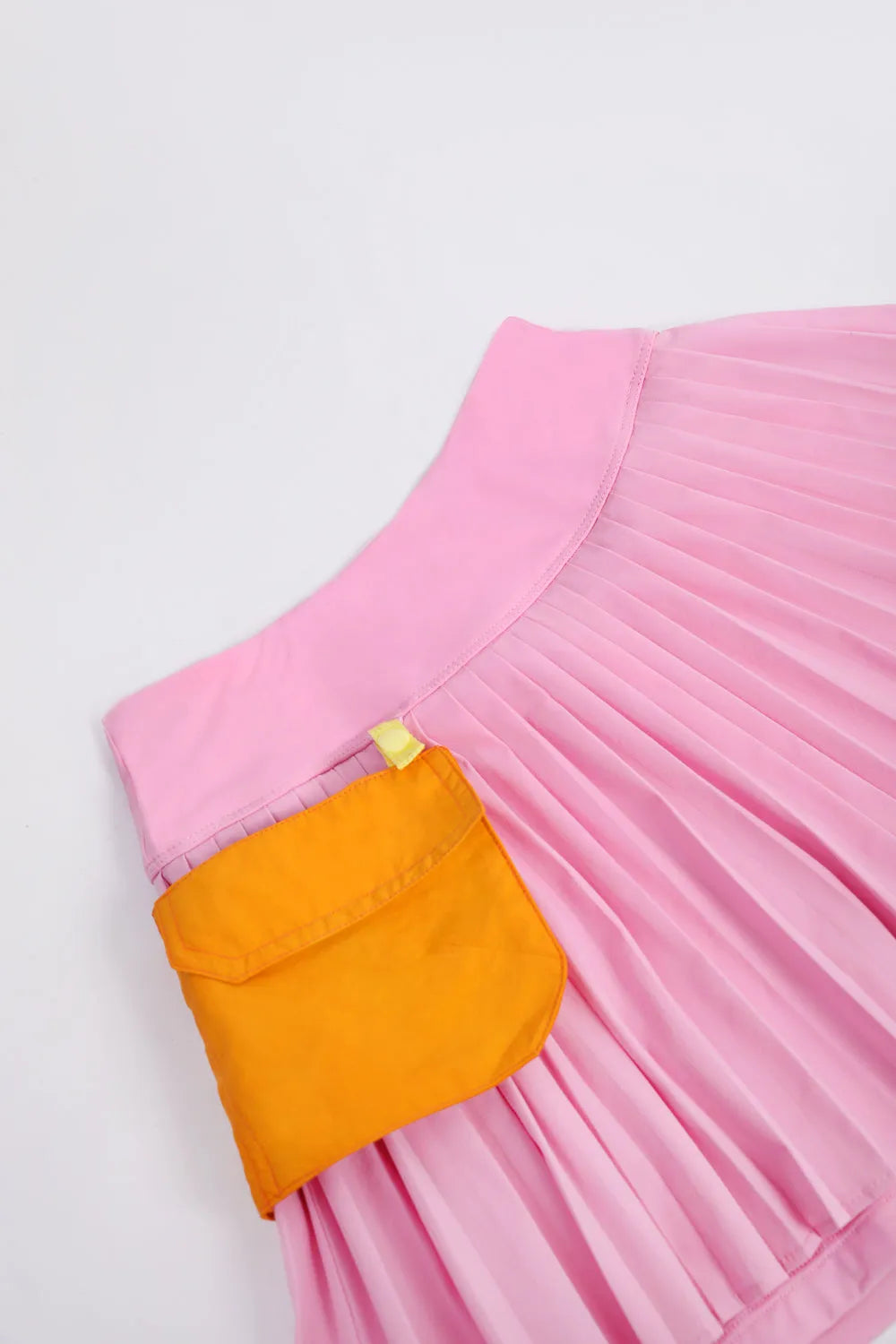Poco Blush Pleated Skort with Detachable Belt Bag