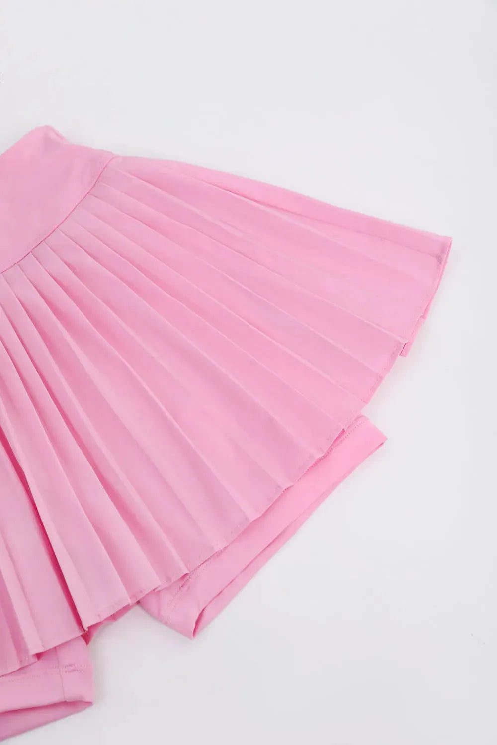 Poco Blush Pleated Skort with Detachable Belt Bag