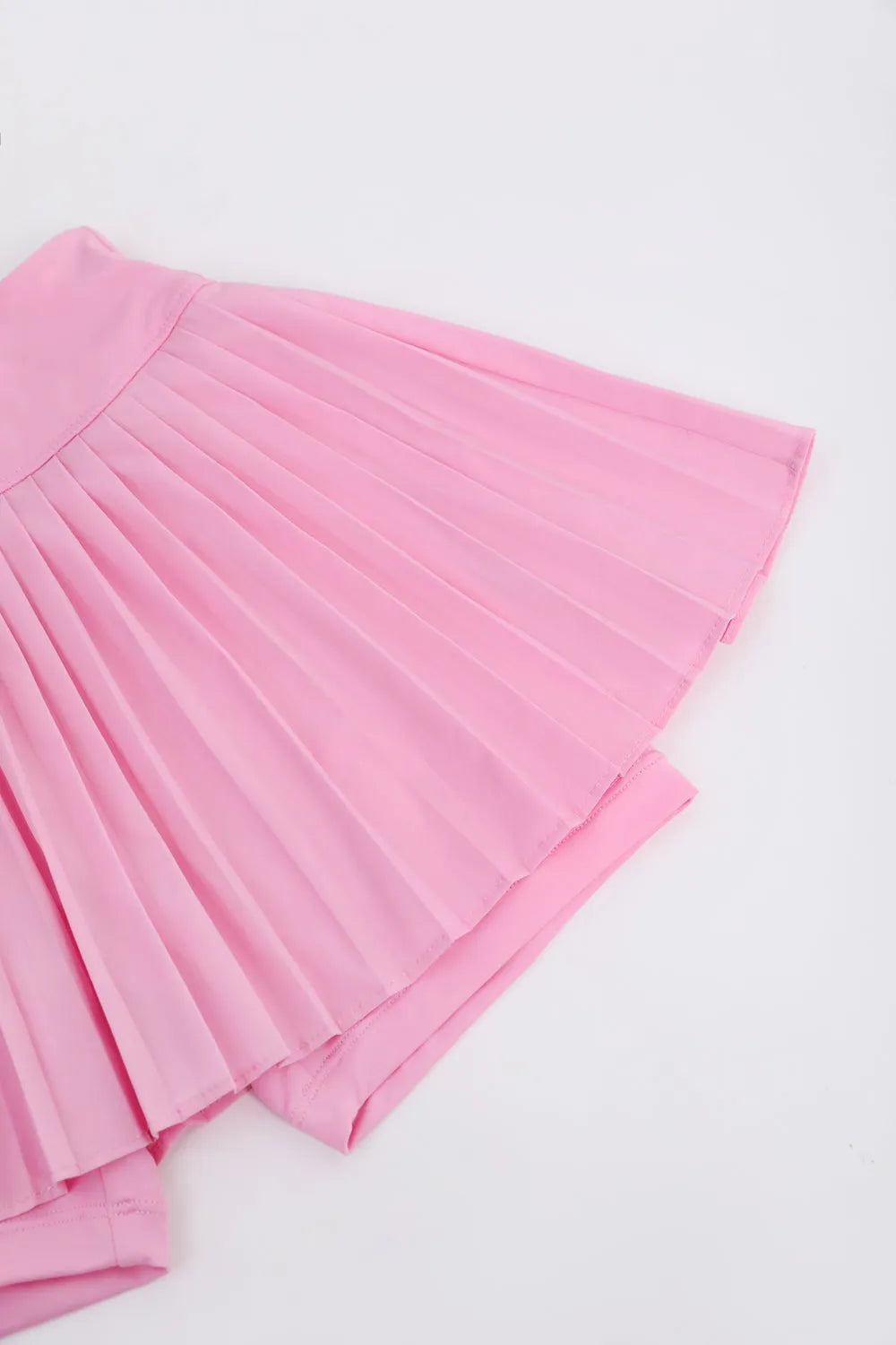 Poco Blush Pleated Skort with Detachable Belt Bag