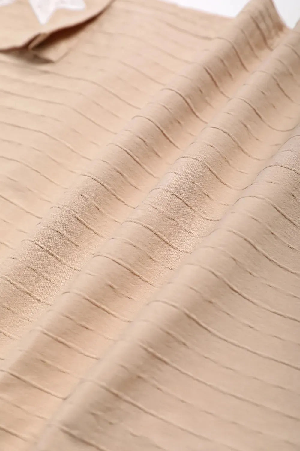 Poco Blush Lace-Trim Cargo Pants