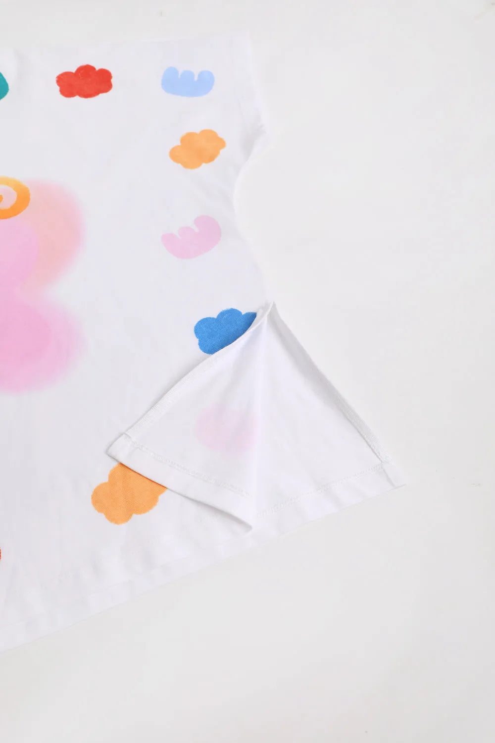Poco Blush Butterfly Breeze Graphic Tee