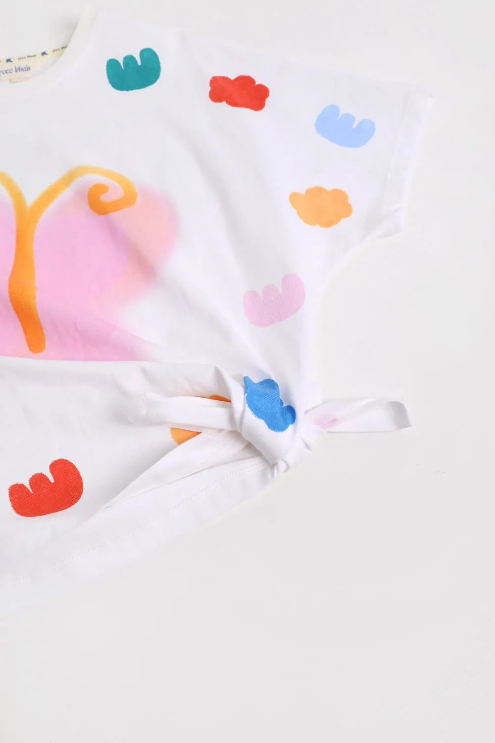 Poco Blush Butterfly Breeze Graphic Tee