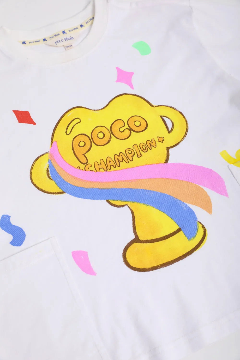 Poco Blush Trophy Winner Pocket Tee