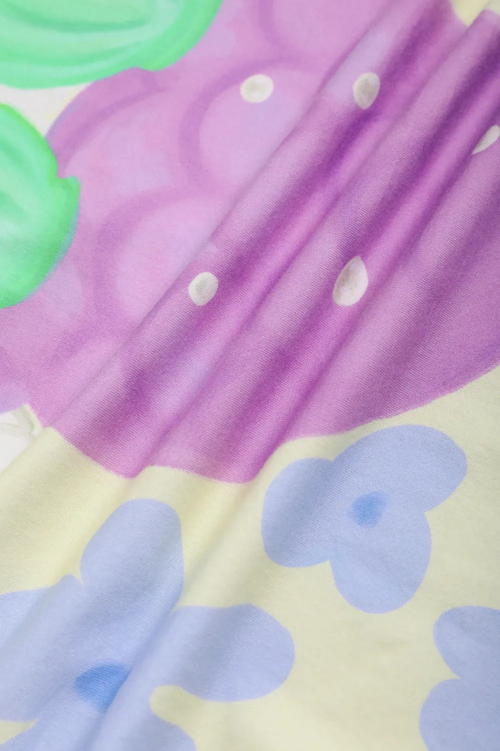 Poco Blush Mermaid Cat Hawaiian Ruffle Dress