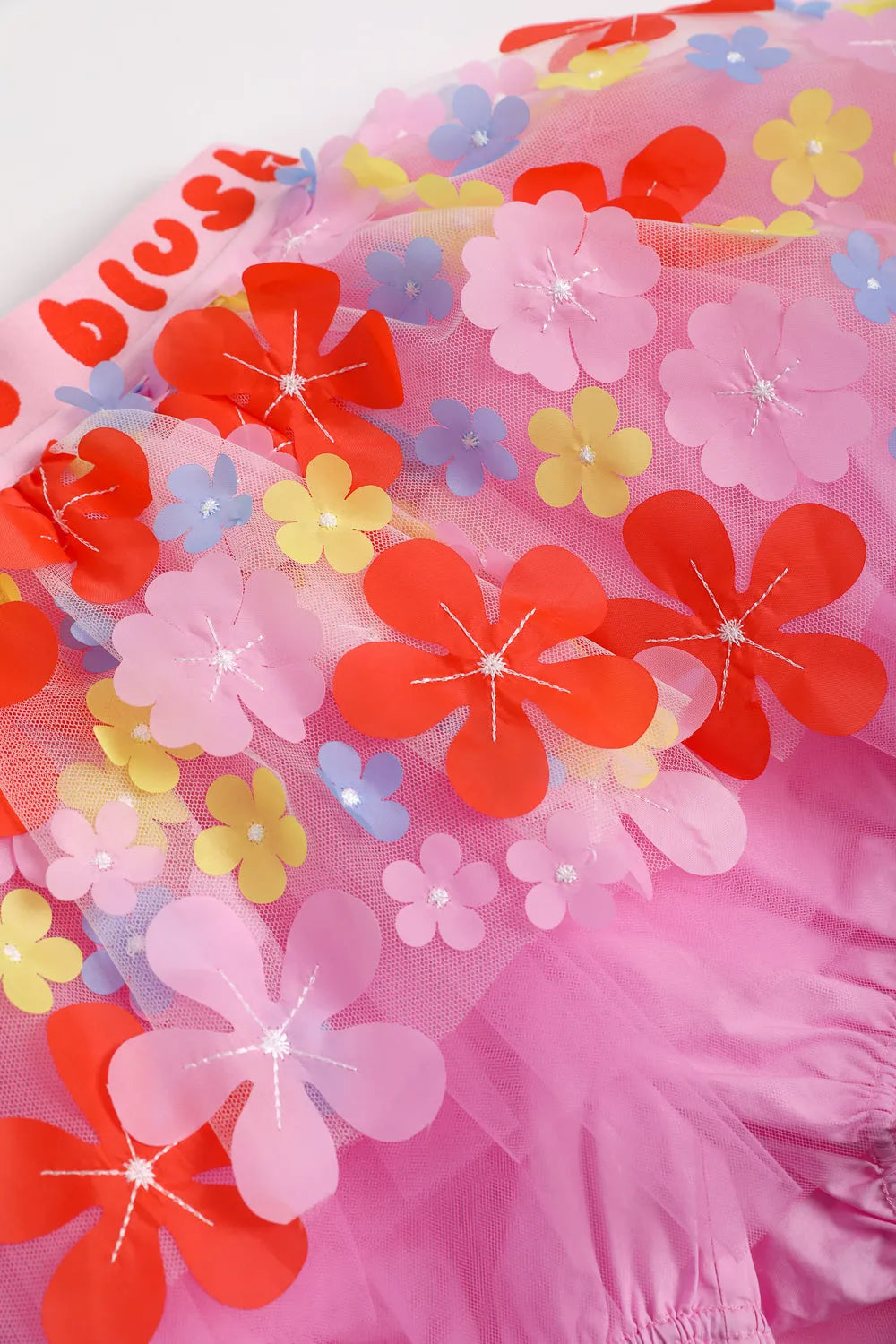 Poco Blush Tropical Flower Mesh Skort