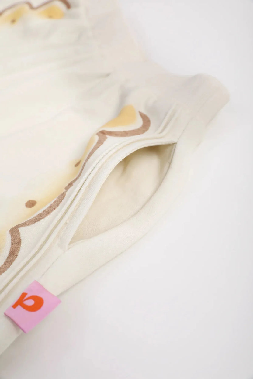 Soft Toast Girl Padded Sweatshirt by Poco Blush, image 8