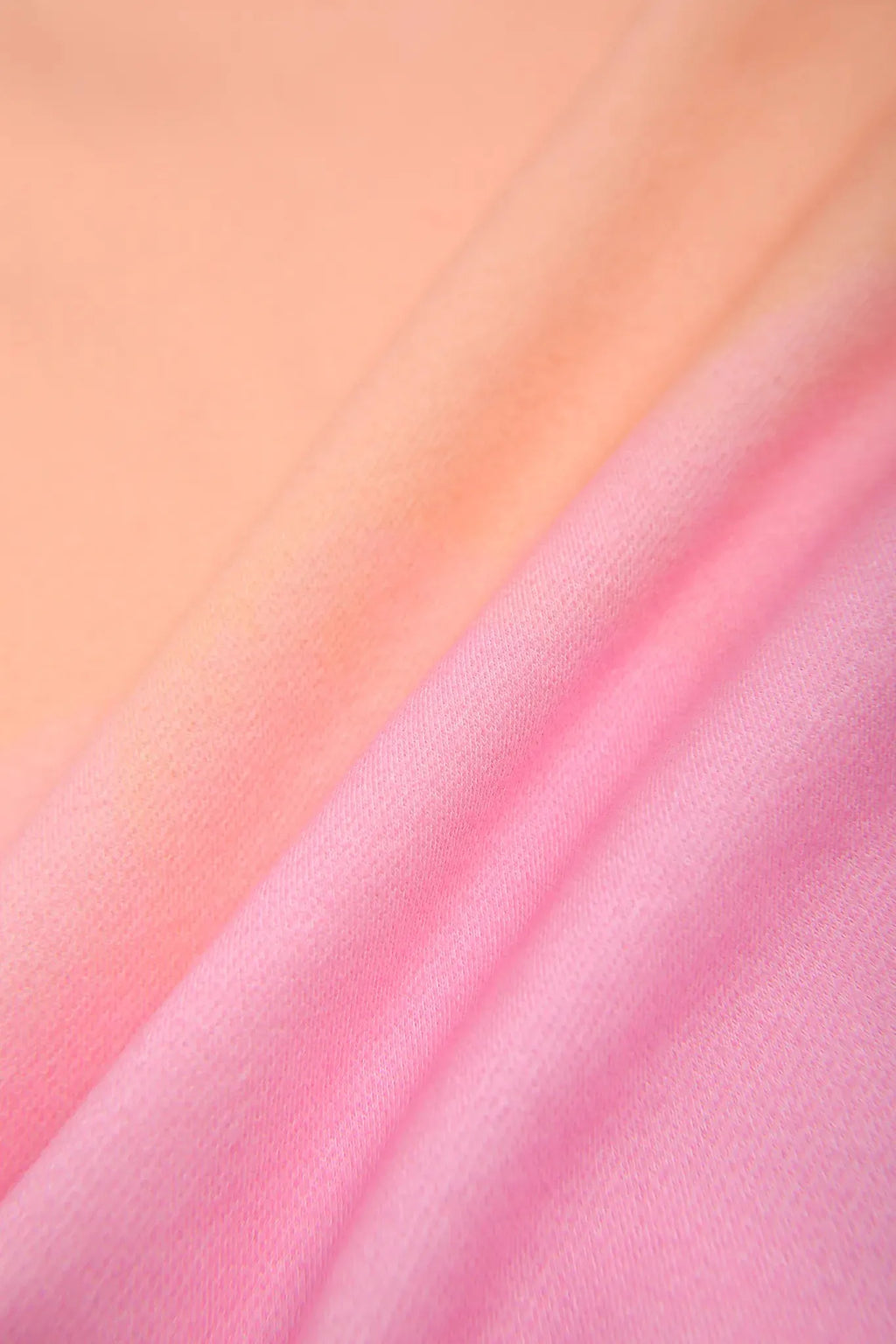 Poco Blush Bunny & Snowman Gradient Fleece Sweatshirt