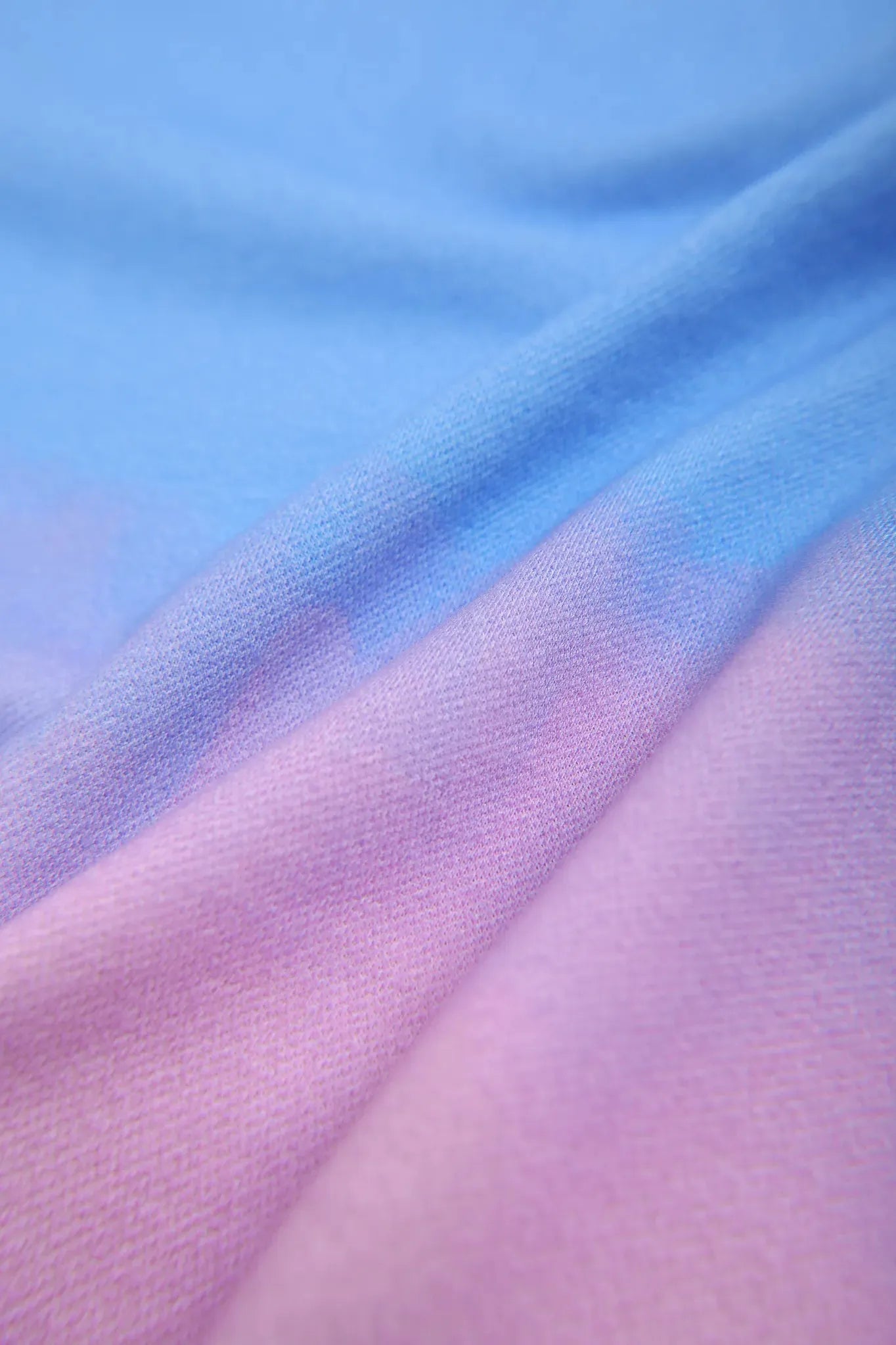 Poco Blush Bunny & Snowman Gradient Fleece Sweatshirt