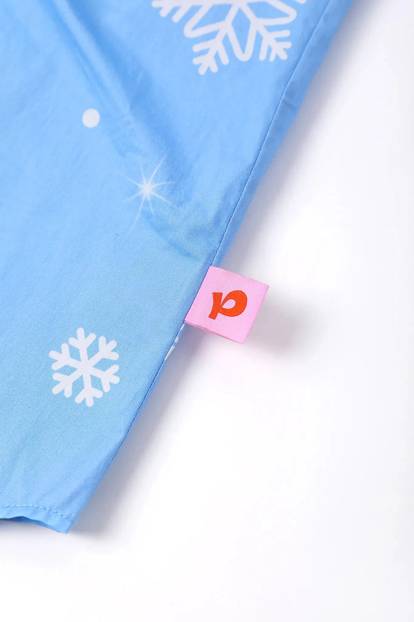 Snow Child Embroidered Cotton Shirt by Poco Blush, image 6