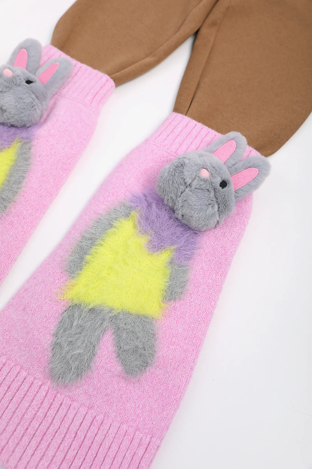 Poco Blush Snow Child Removable Socks Leggings