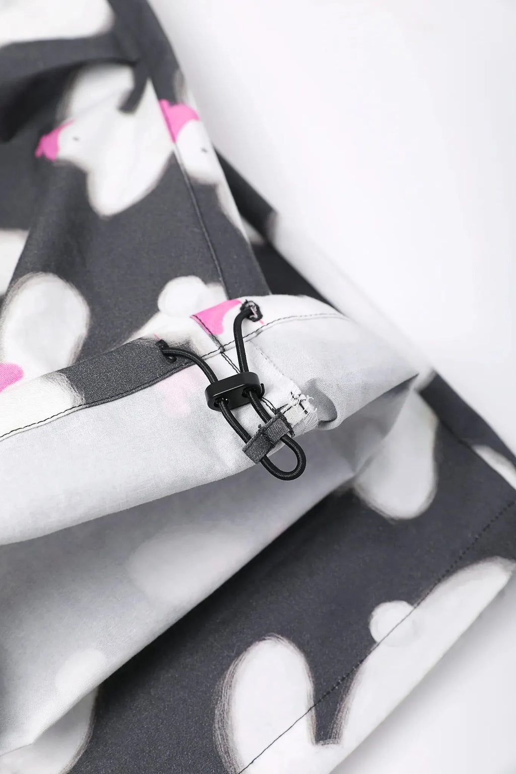 Poco Blush Running Bunny Cotton Parachute Pants