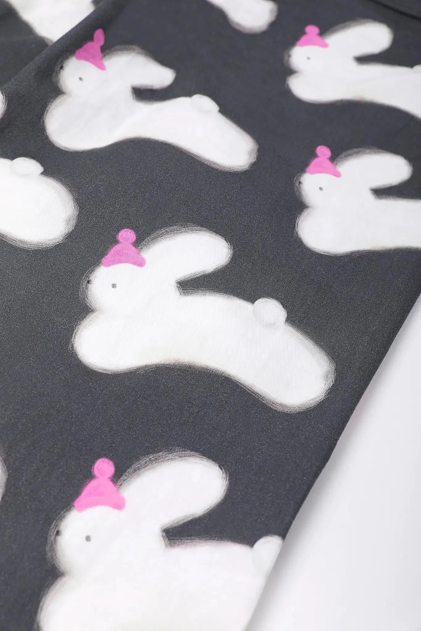 Poco Blush Running Bunny Cotton Parachute Pants