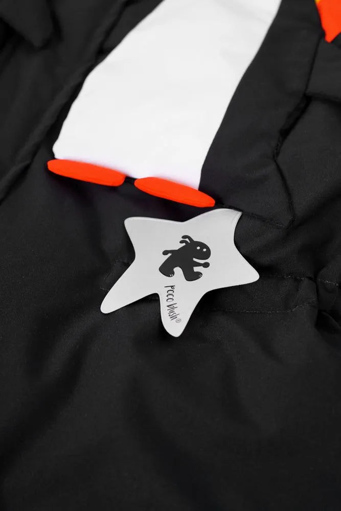 Poco Blush Rainbow Penguin Reversible Down Jacket