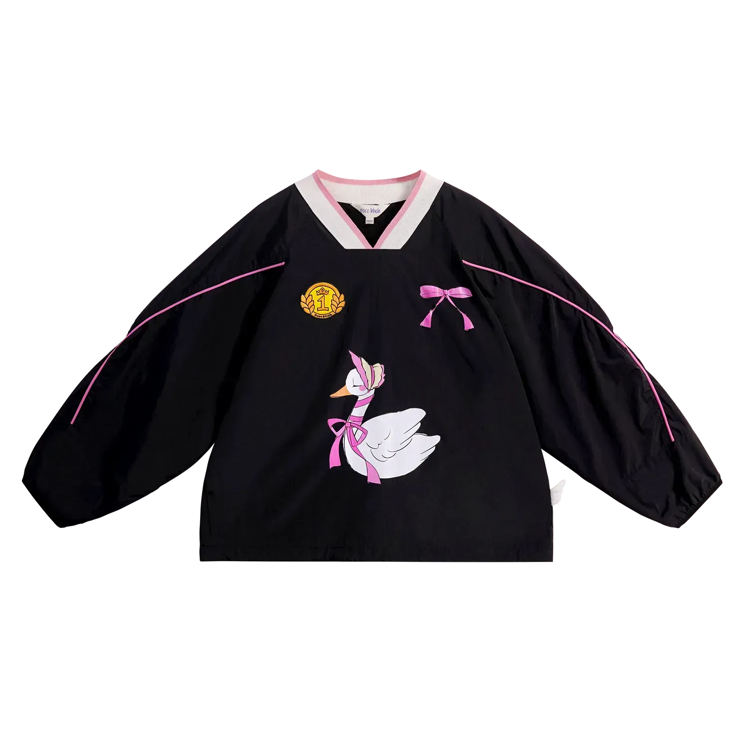 Poco Blush Swan Ribbon Active Jacket