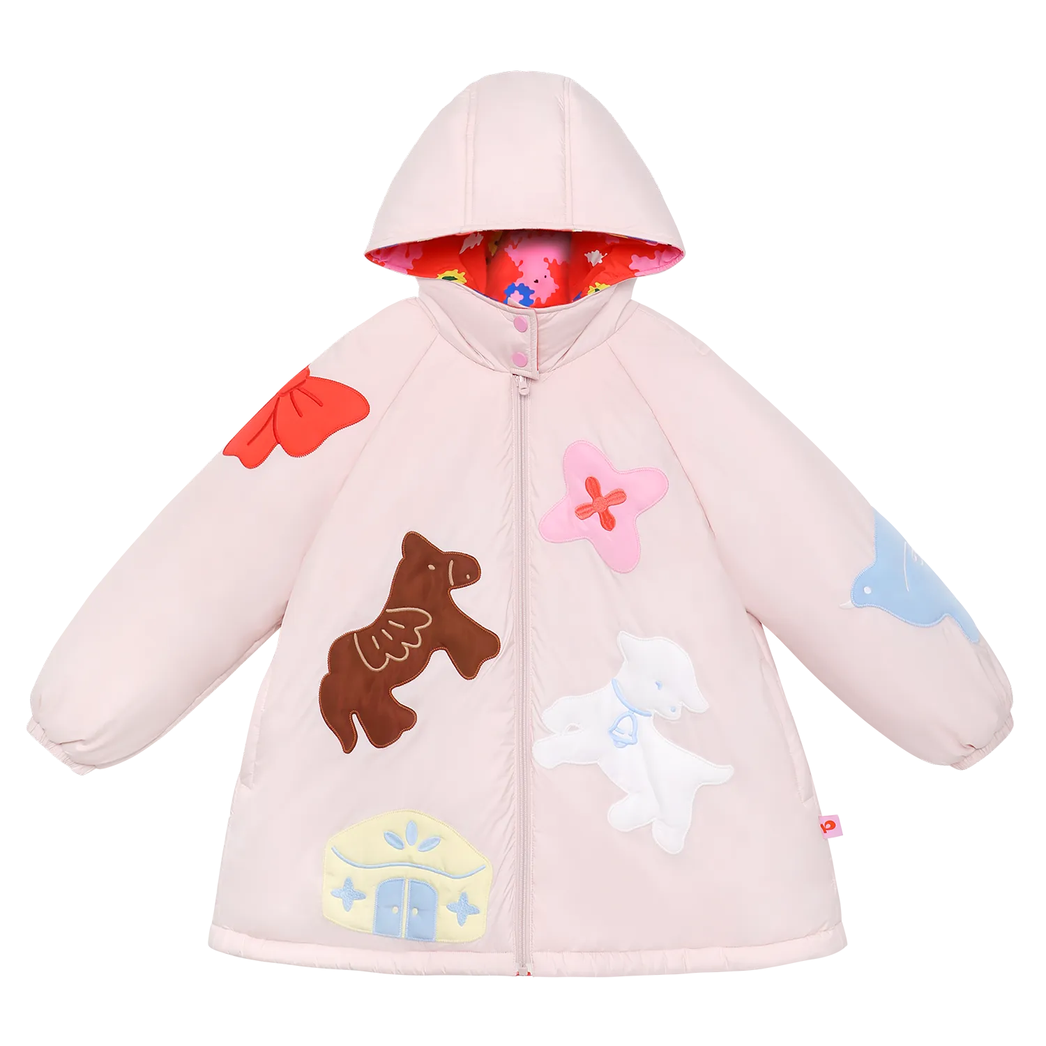 Poco Blush Altay Story Reversible Soy Padding Coat