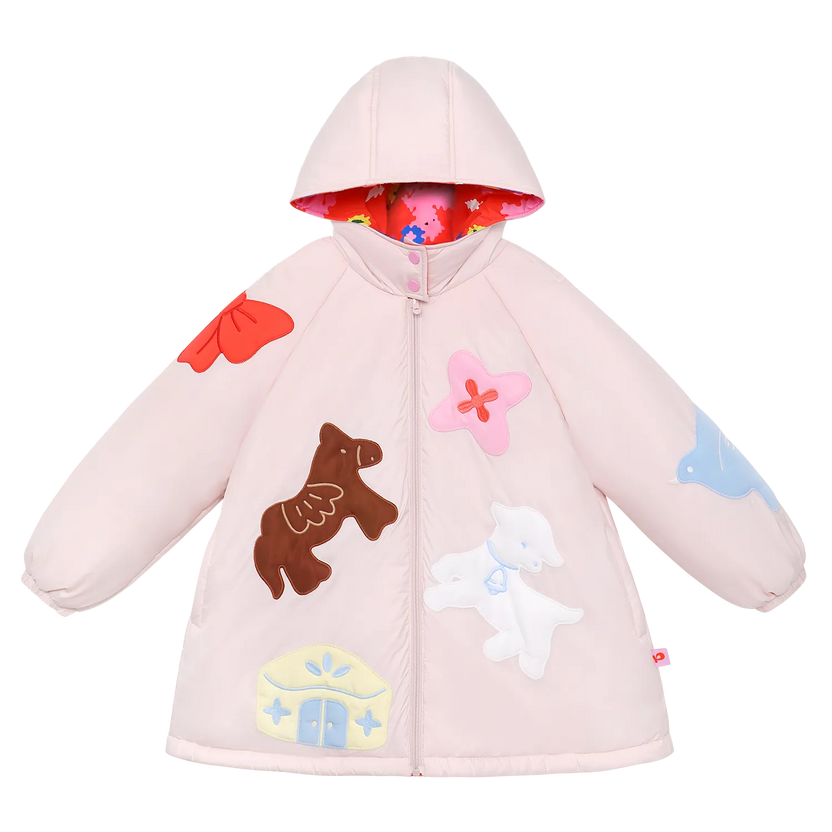 Altay Story Reversible Soy Padding Coat by Poco Blush