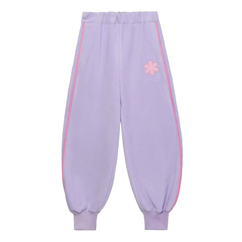 Little Snowflake Fleece Joggers by Poco Blush, image 2