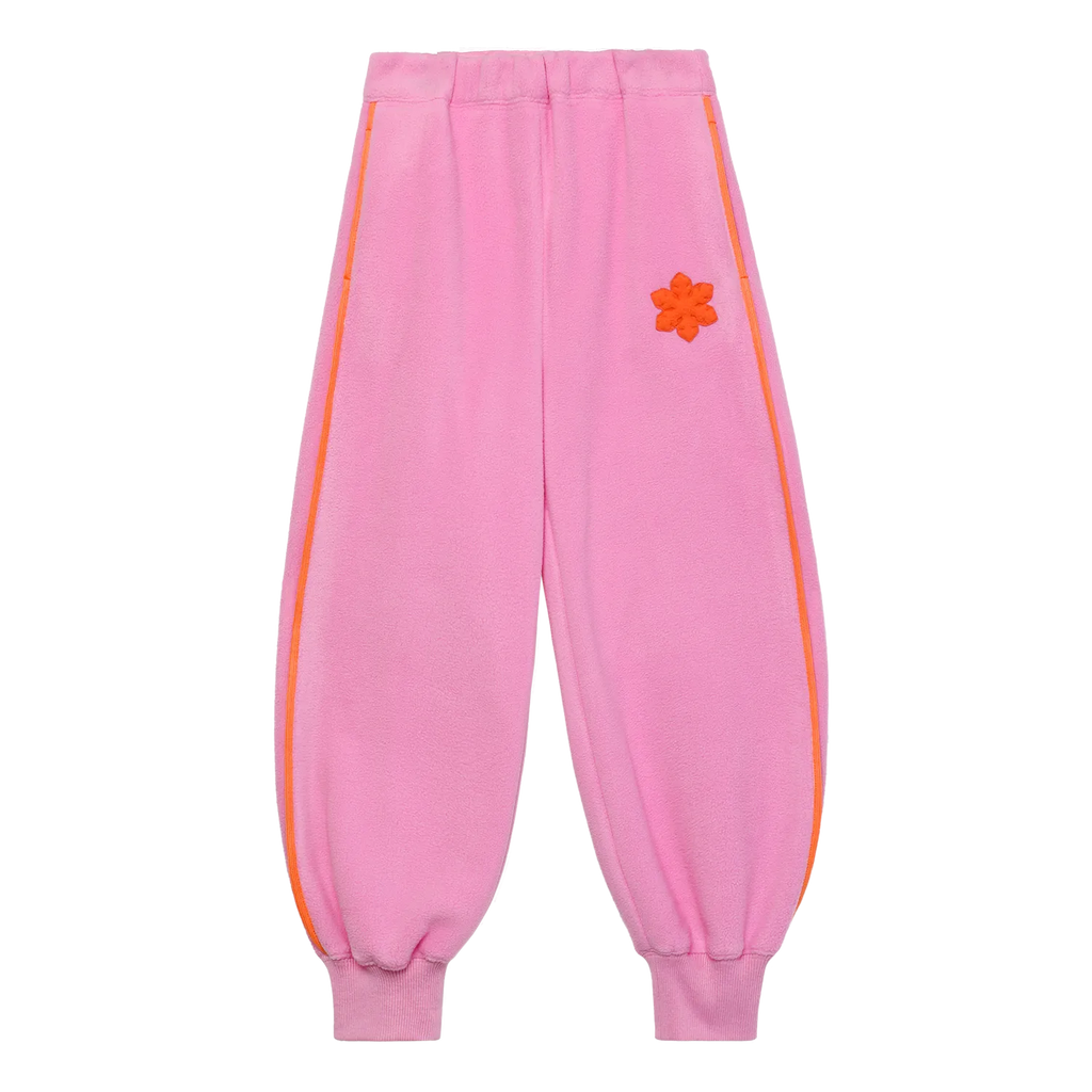 Poco Blush Little Snowflake Fleece Joggers Pink