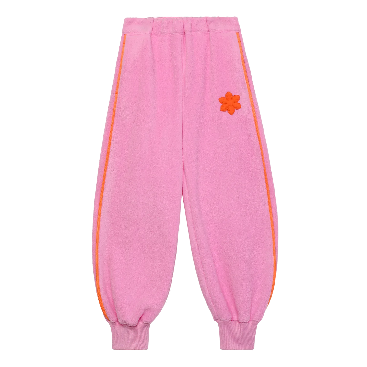 Poco Blush Little Snowflake Fleece Joggers Pink