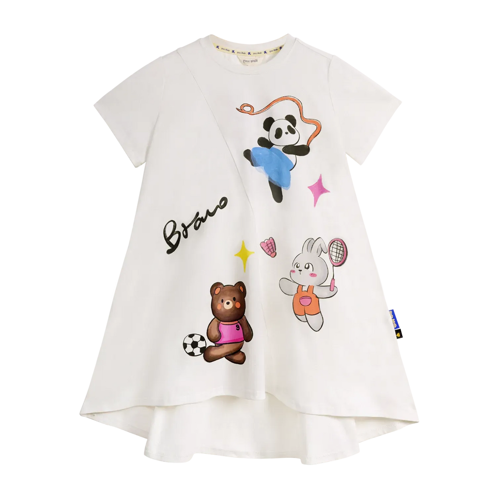 Poco Blush Dream Sports Day Quick‑Dry A‑Line Dress