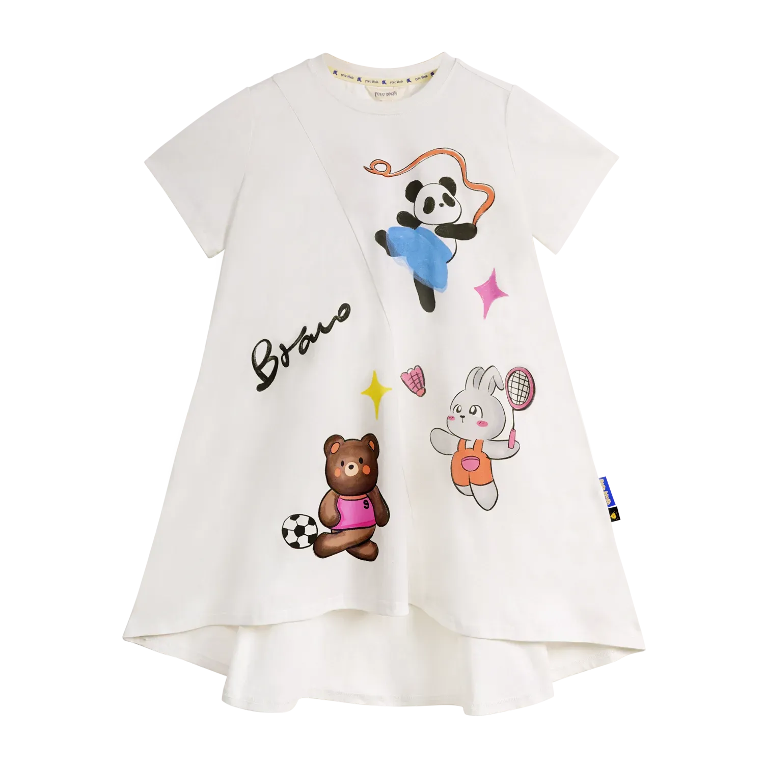 Poco Blush Dream Sports Day Quick‑Dry A‑Line Dress